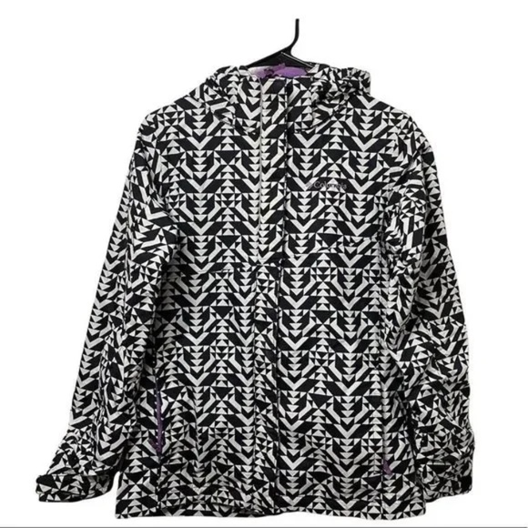 Columbia Girls’ Bugaboo™ II Fleece Purple/Black/White Interchange Jacket Size L - Picture 2 of 14
